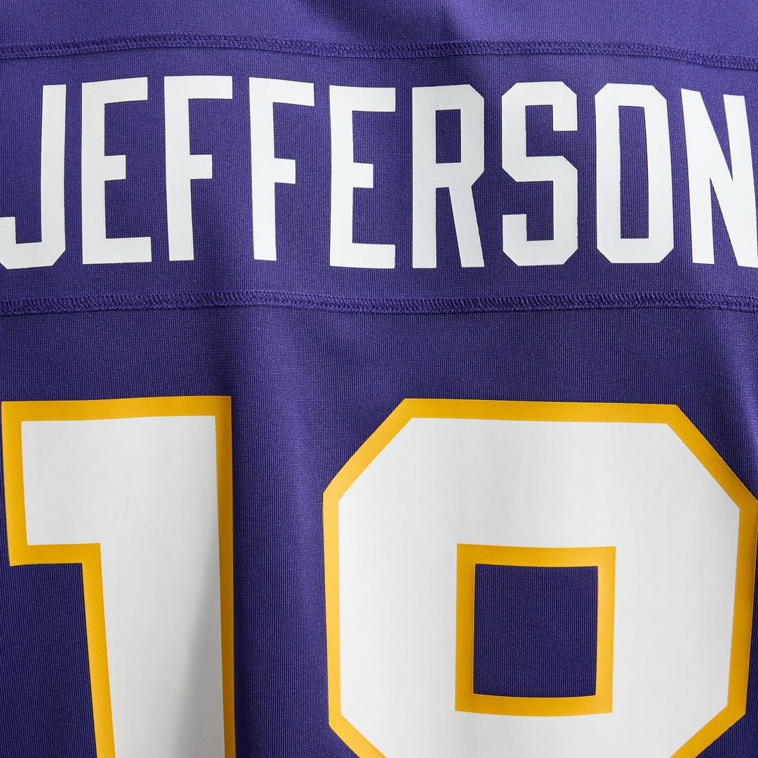 Justin Jefferson Minnesota Vikings Classic Game Jersey - Purple