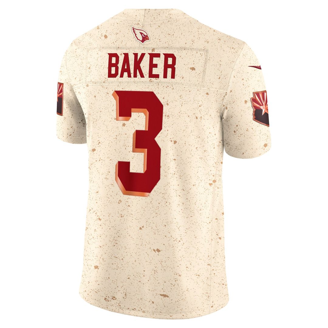 Budda Baker Arizona Cardinals Rivalries Collection Stitched Limited Jersey - Natural
