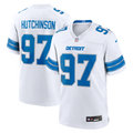 Aidan Hutchinson Detroit Lions Game Jersey - White