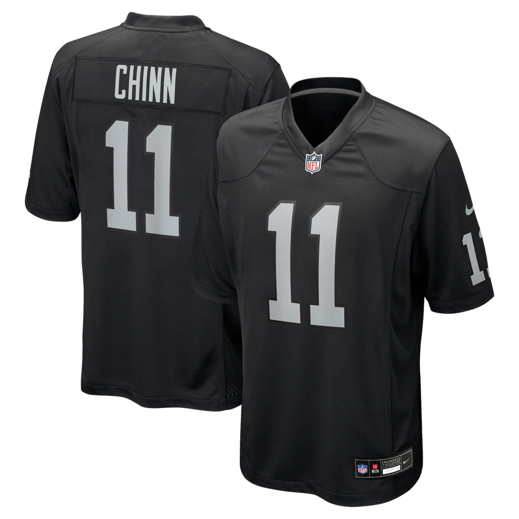 Jeremy Chinn Las Vegas Raiders Game Jersey - Black