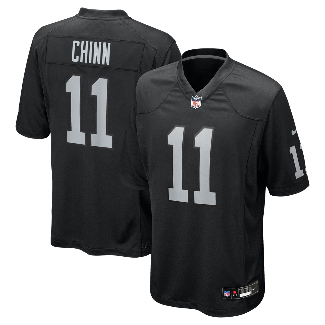 Jeremy Chinn Las Vegas Raiders Game Jersey - Black