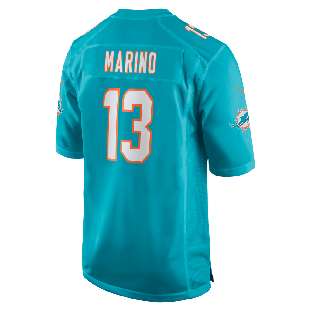 Dan Marino Miami Dolphins Game Jersey - Aqua
