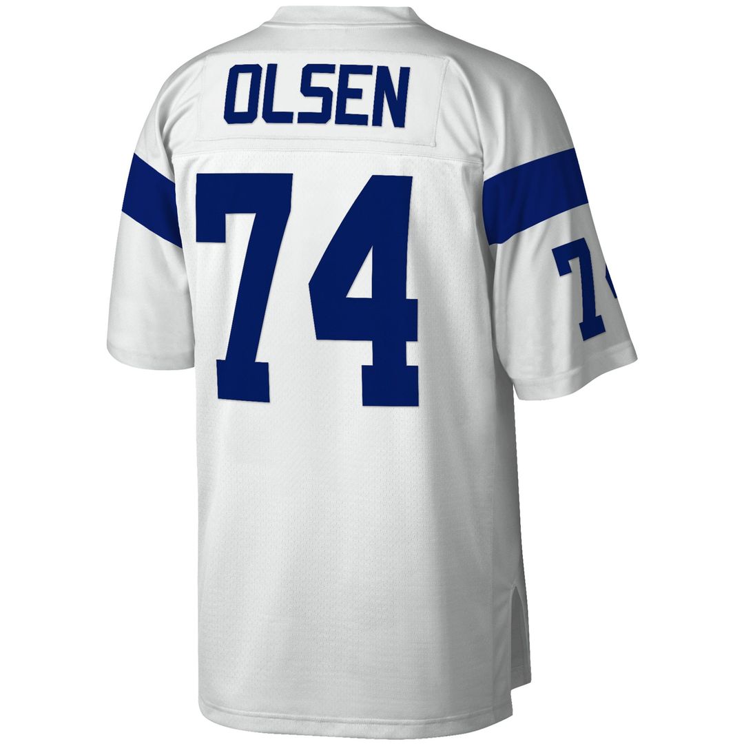 Merlin Olsen Los Angeles Rams Legacy Replica Jersey - White