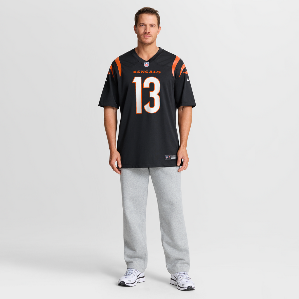 Ken Riley Cincinnati Bengals Game Jersey - Black