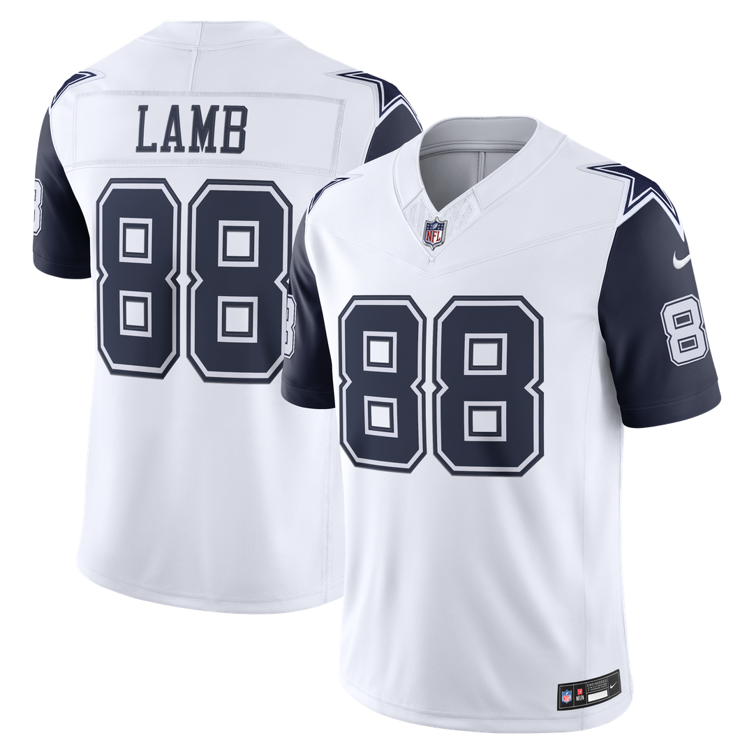 CeeDee Lamb Dallas Cowboys Alternate Vapor F.U.S.E. Stitched Limited Jersey - White