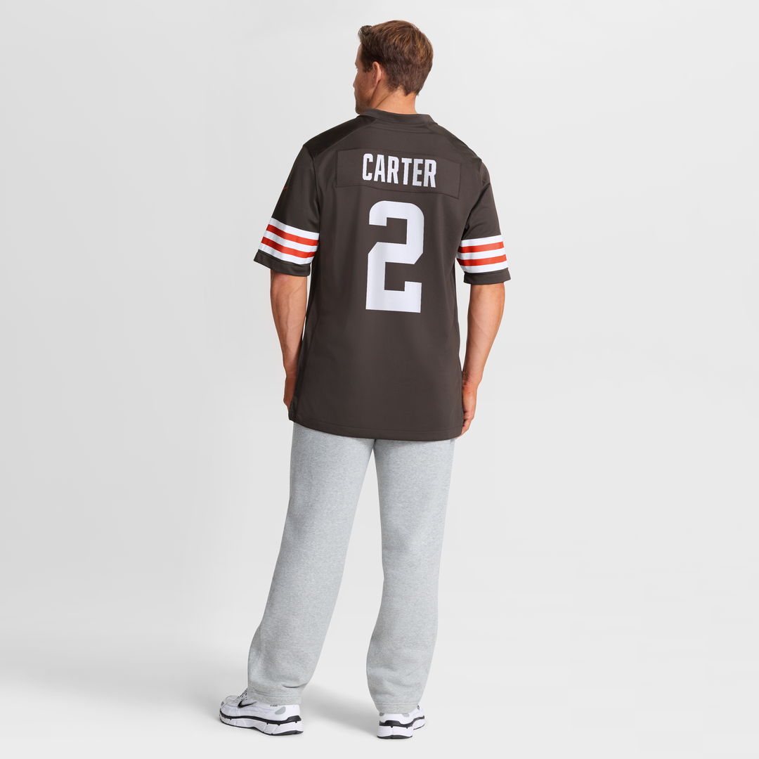 DeAndre Carter Cleveland Browns Game Jersey - Brown