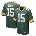 Bart Starr Green Bay Packers Game Jersey - Green