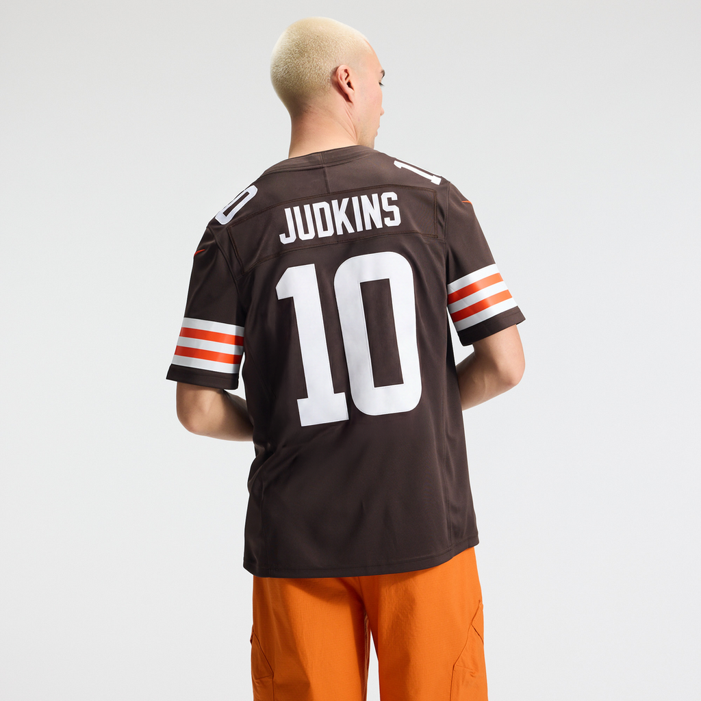 Quinshon Judkins Cleveland Browns Vapor F.U.S.E. Stitched Limited Jersey - Brown
