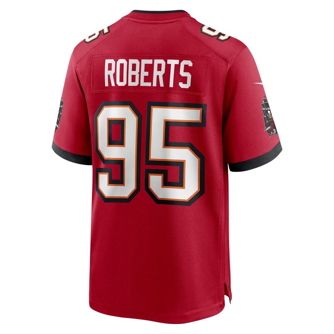Elijah Roberts Tampa Bay Buccaneers Game Jersey - Red
