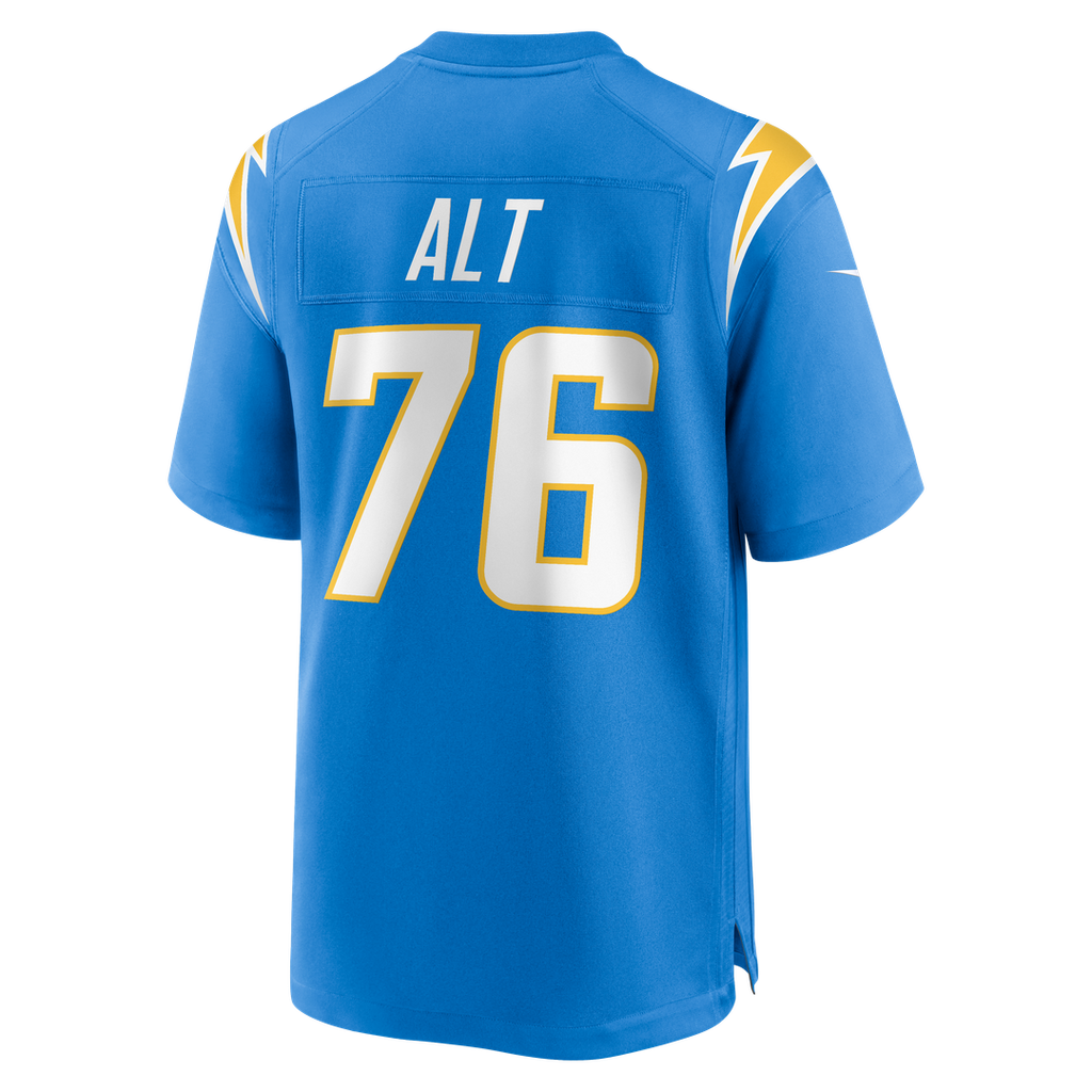 Joe Alt Los Angeles Chargers Game Jersey - Powder Blue
