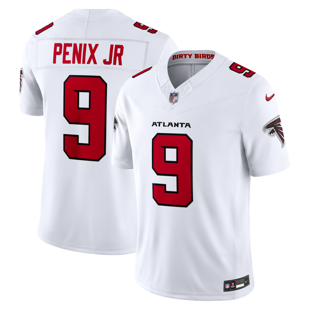 Michael Penix Jr. Atlanta Falcons Vapor F.U.S.E. Stitched Limited Jersey - White