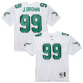 Jerome Brown Philadelphia Eagles 1991 Authentic Throwback Jersey - White