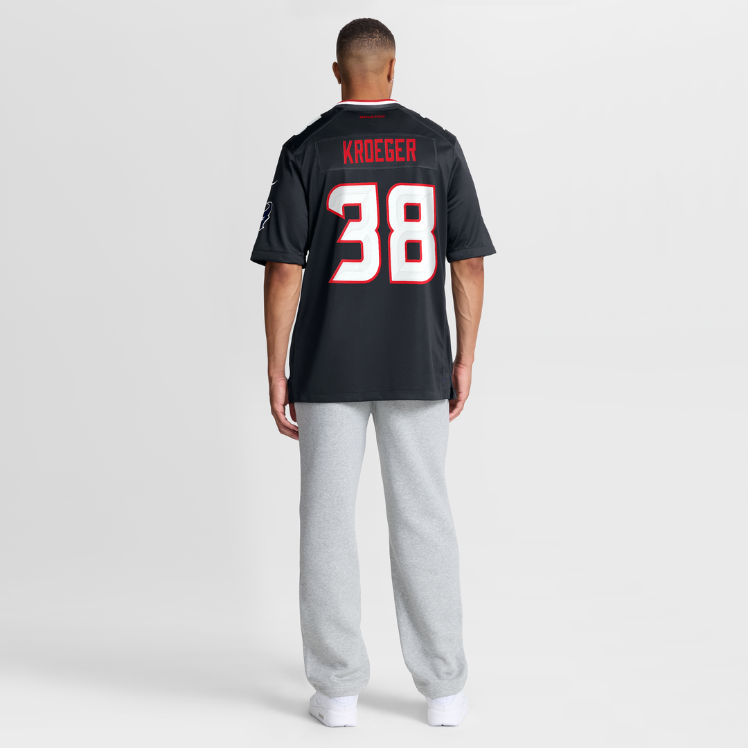 Kai Kroeger Houston Texans Game Jersey - Navy