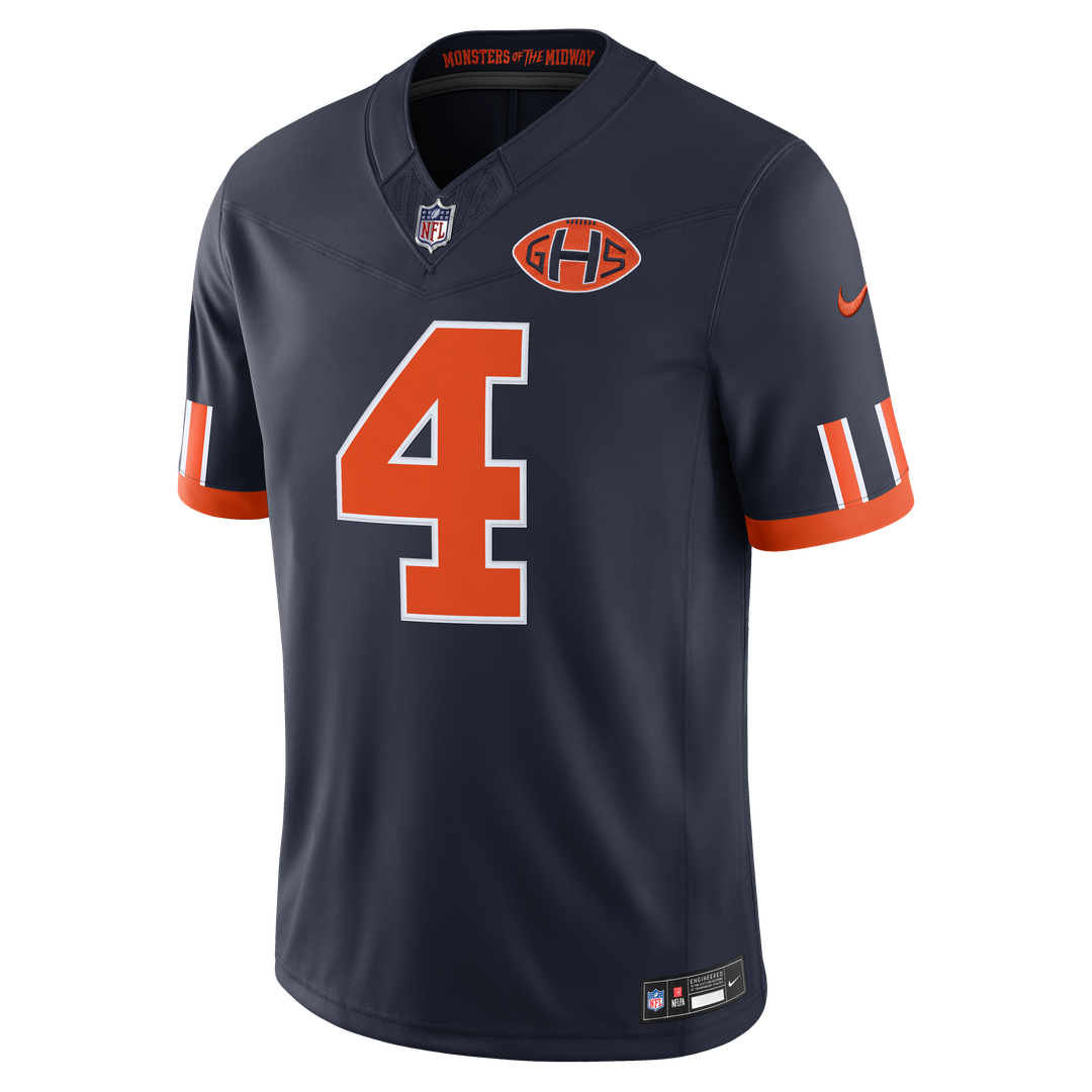 D'Andre Swift Chicago Bears 2026 Rivalries Collection Stitched Limited Jersey - Navy