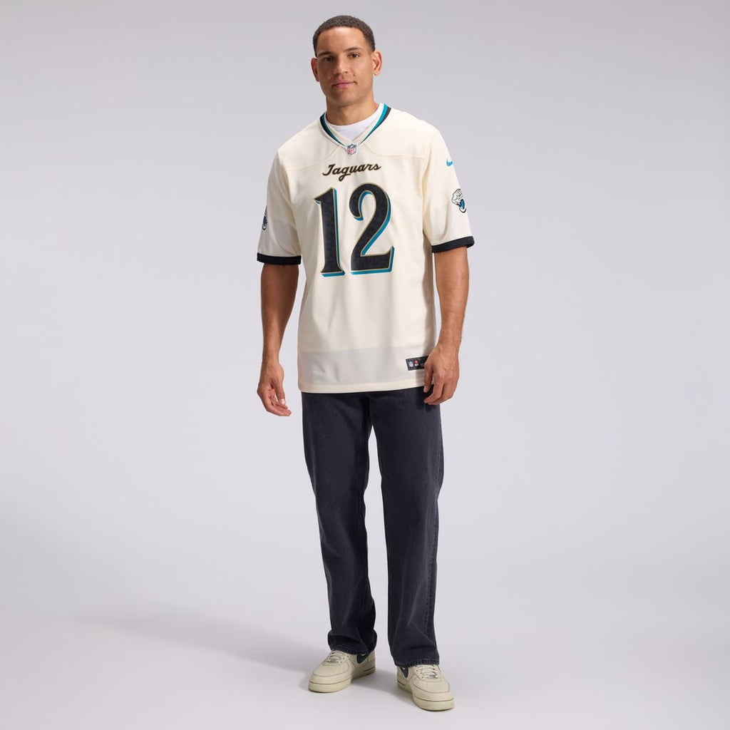 Travis Hunter Jacksonville Jaguars 2026 Rivalries Collection Game Jersey - Natural