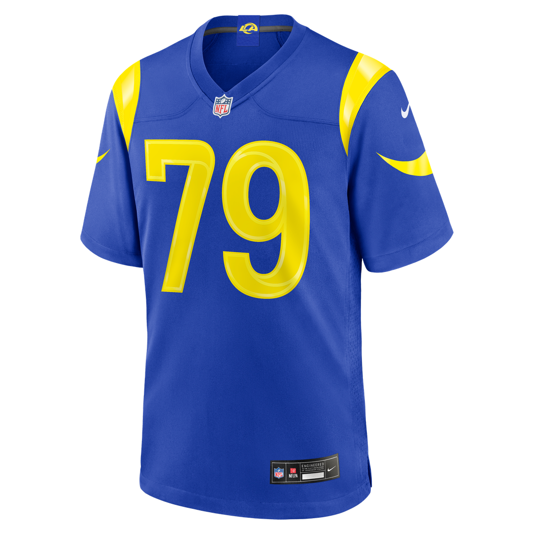 Keagen Trost Los Angeles Rams Game Jersey - Royal Blue