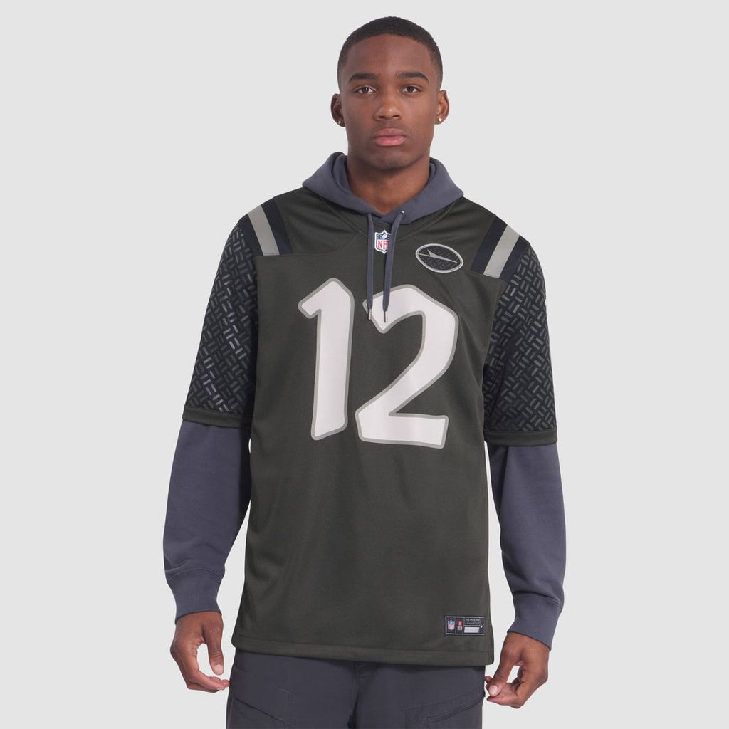 Joe Namath New York Jets Rivalries Collection Game Jersey - Green