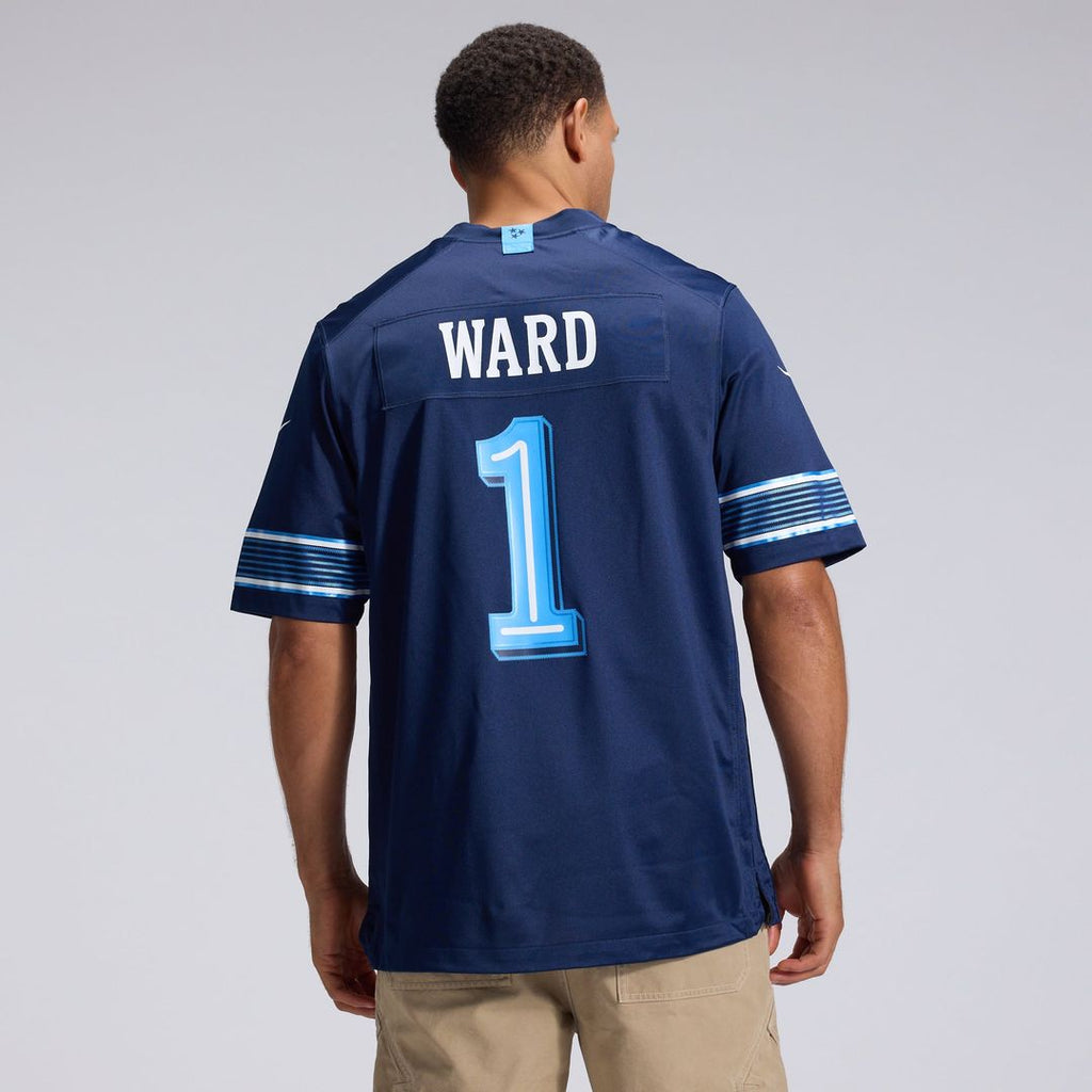 Cameron Ward Tennessee Titans 2026 Rivalries Collection Game Jersey - Navy