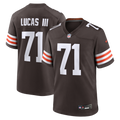 Cornelius Lucas Cleveland Browns Game Jersey - Brown