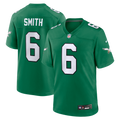 DeVonta Smith Philadelphia Eagles Alternate Game Jersey - Kelly Green