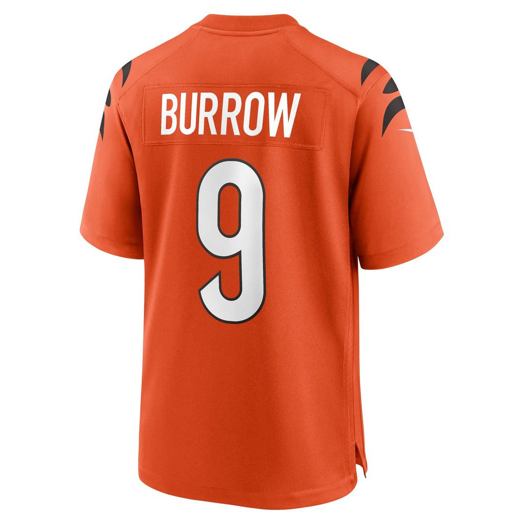 Joe Burrow Cincinnati Bengals Game Jersey - Black