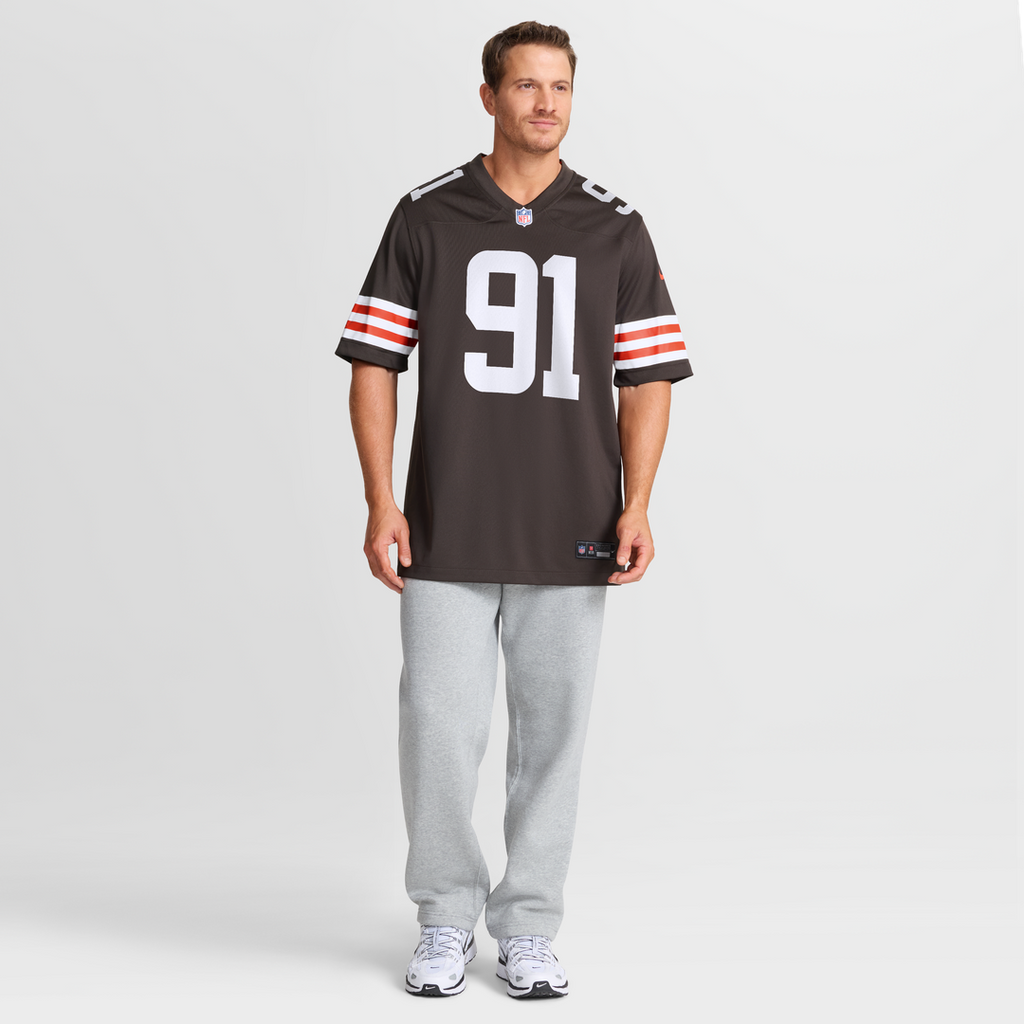 Alex Wright Cleveland Browns Game Jersey - Brown