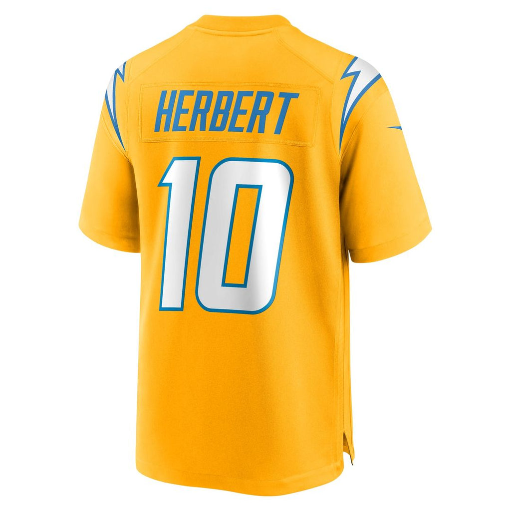Justin Herbert Los Angeles Chargers Game Jersey - Powder Blue