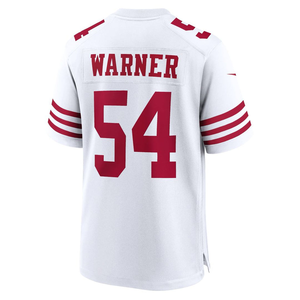 Fred Warner San Francisco 49ers Game Jersey - Scarlet