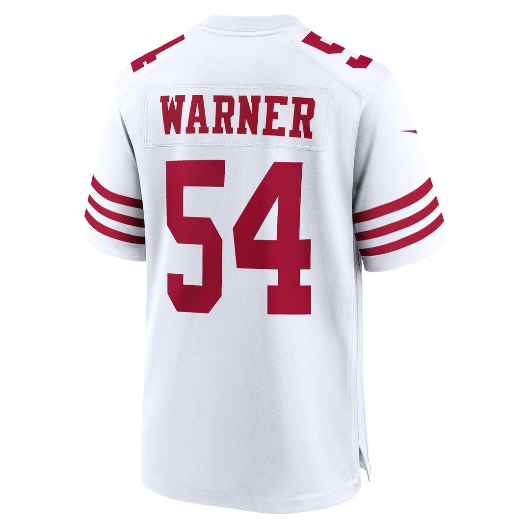Fred Warner San Francisco 49ers Game Jersey - Scarlet