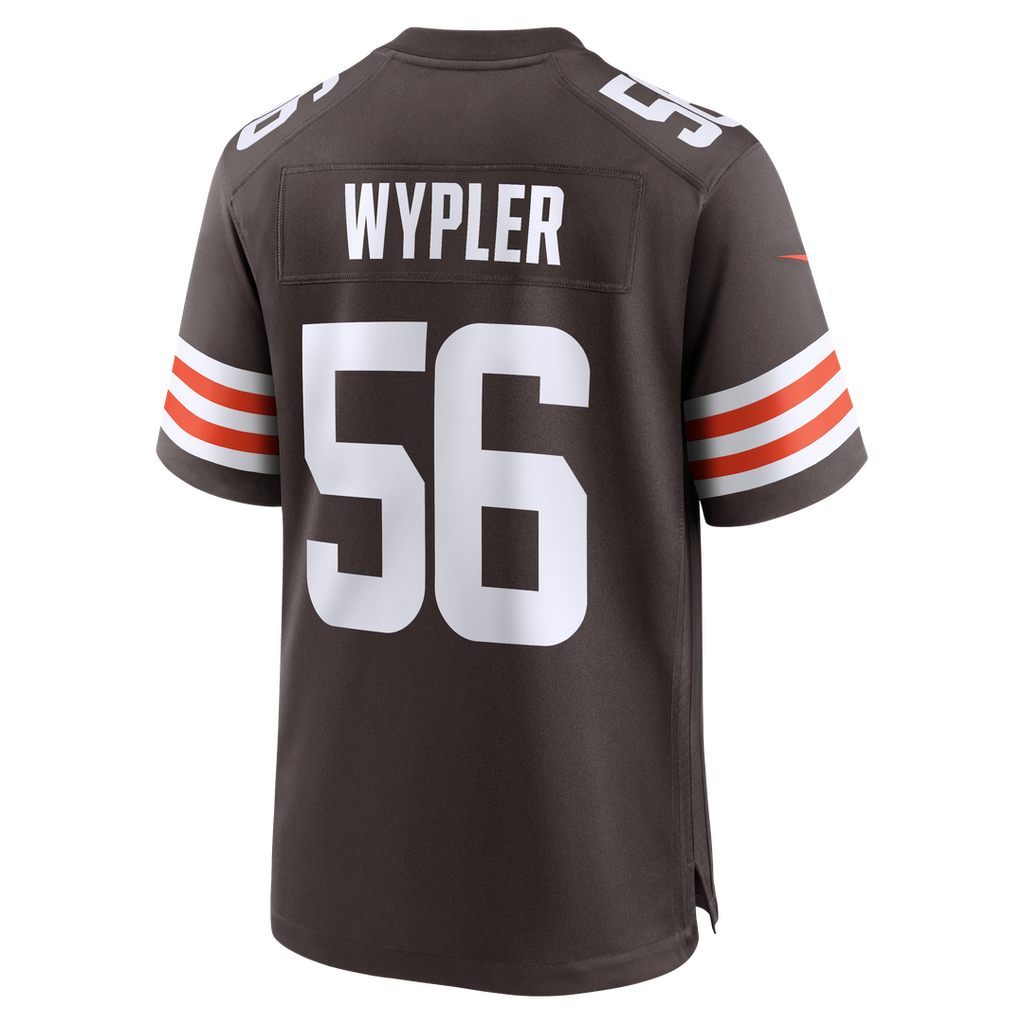 Luke Wypler Cleveland Browns Game Jersey - Brown