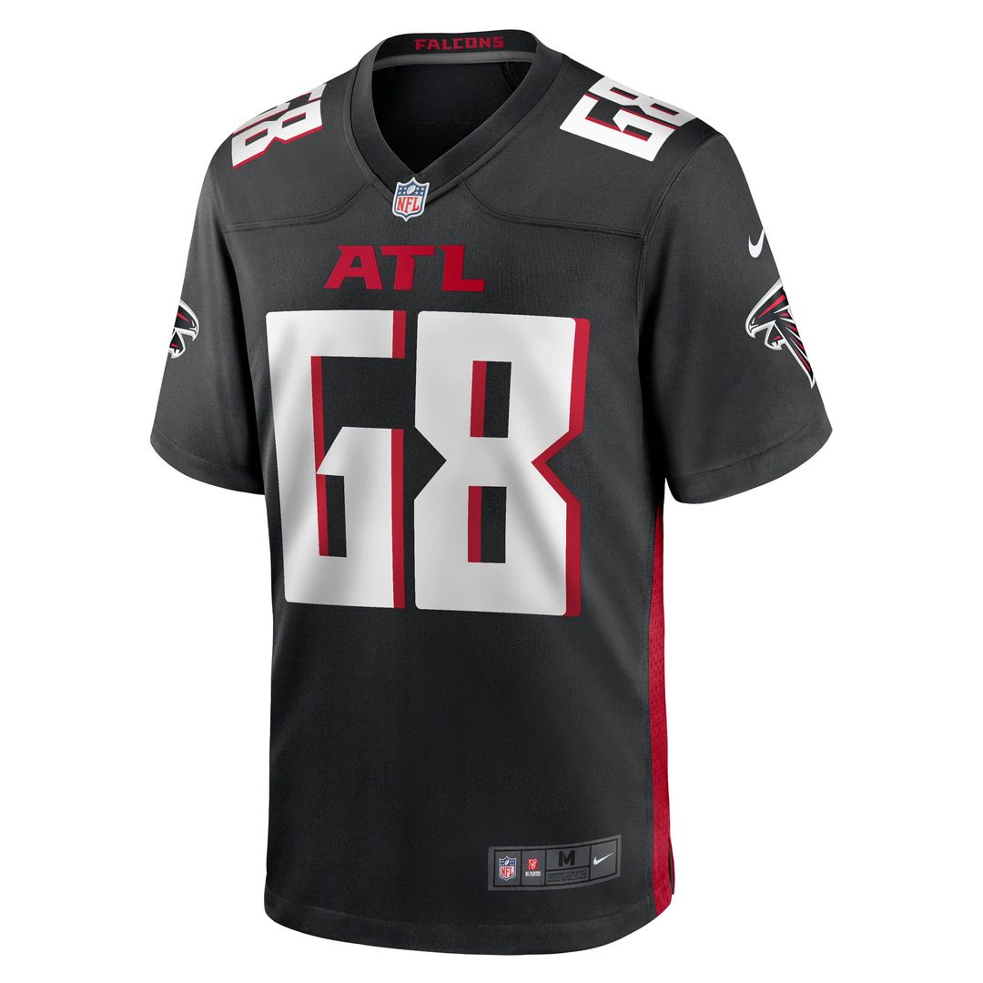 Kyle Hinton Atlanta Falcons Game Jersey - Black