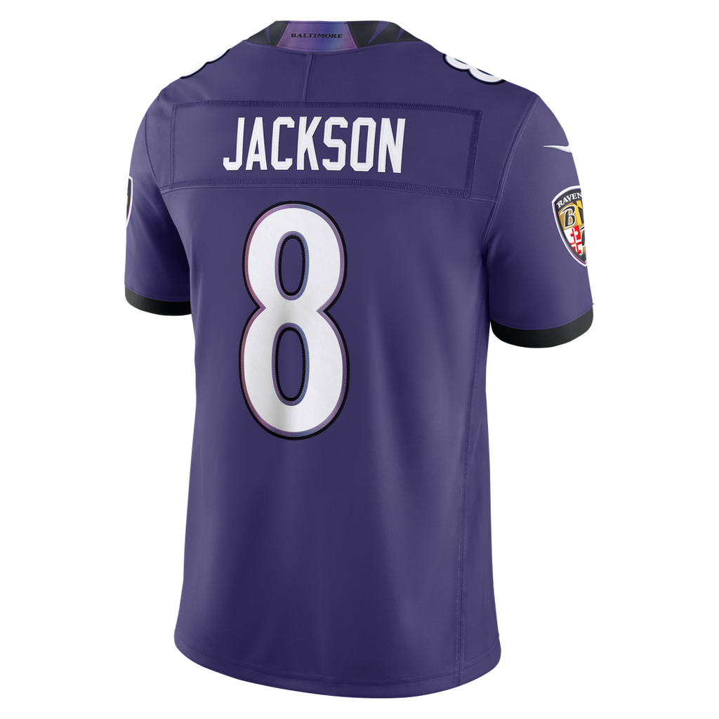 Lamar Jackson Baltimore Ravens Vapor F.U.S.E. Stitched Limited Jersey - White
