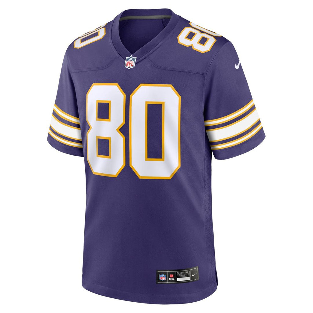 Cris Carter Minnesota Vikings Alternate Game Jersey - Purple