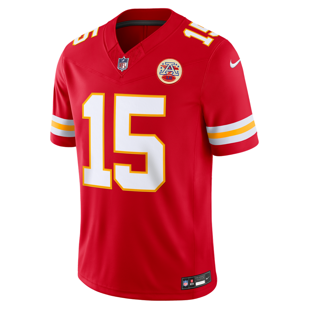 Patrick Mahomes Kansas City Chiefs Vapor F.U.S.E. Stitched Limited Jersey - White