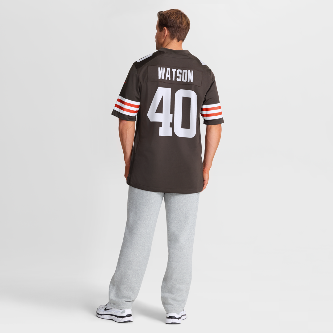 Nathaniel Watson Cleveland Browns Game Jersey - Brown