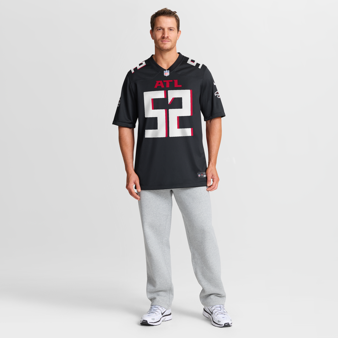 Jovaughn Gwyn Atlanta Falcons Game Jersey - Black