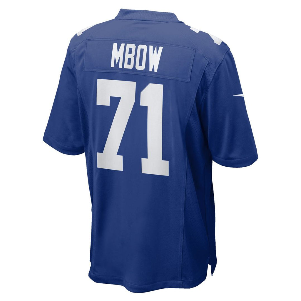 Marcus Mbow New York Giants Game Jersey - Royal Blue