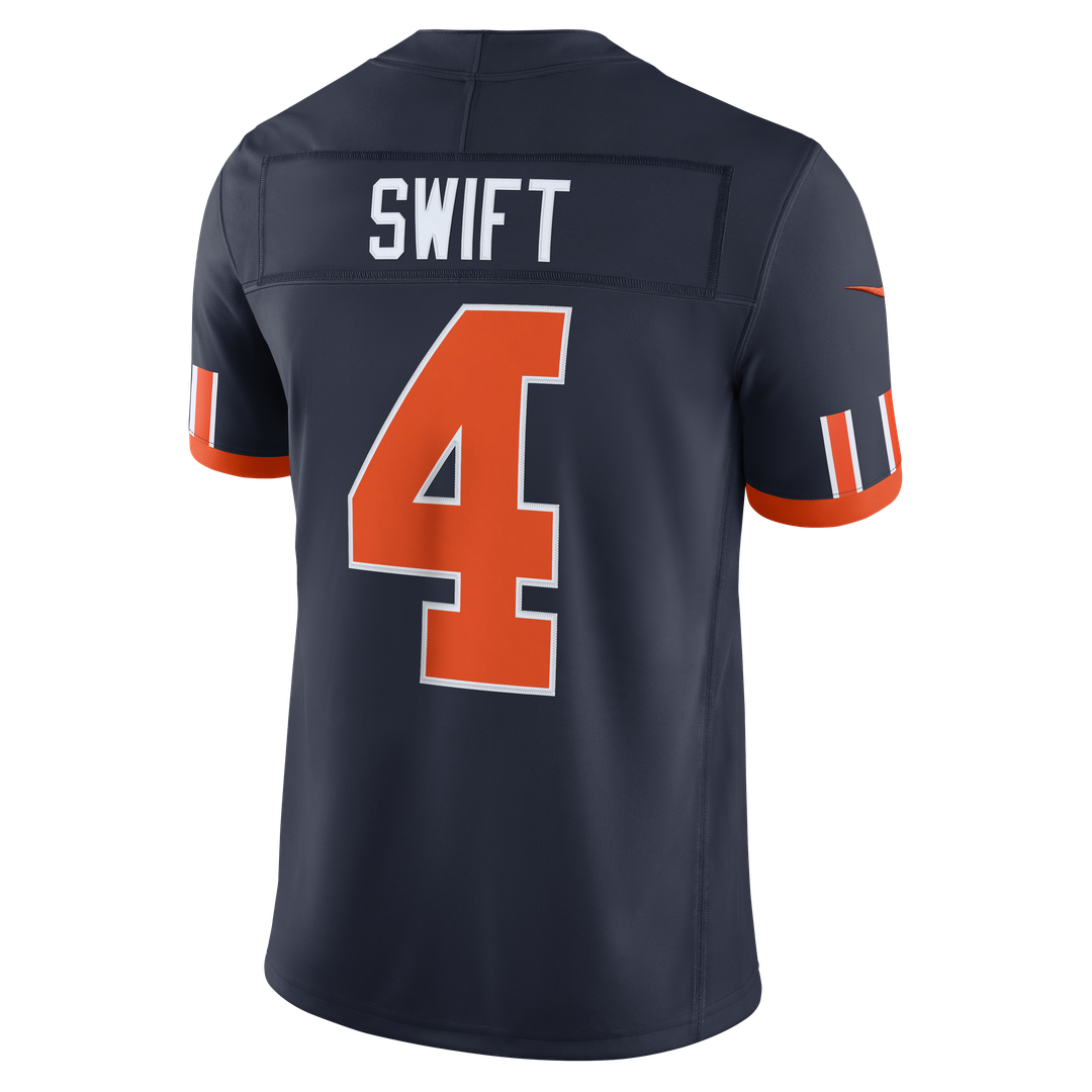 D'Andre Swift Chicago Bears 2026 Rivalries Collection Stitched Limited Jersey - Navy