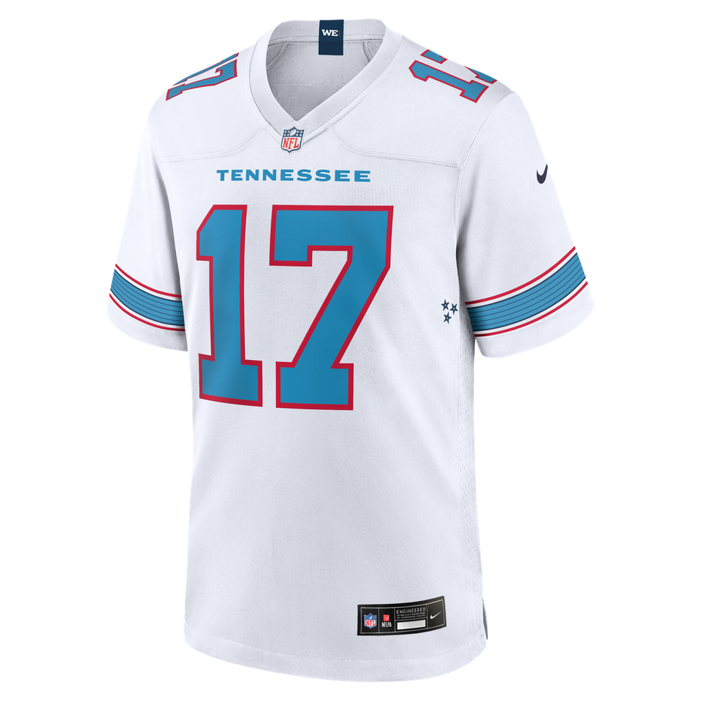 Chimere Dike Tennessee Titans Game Jersey - Light Blue