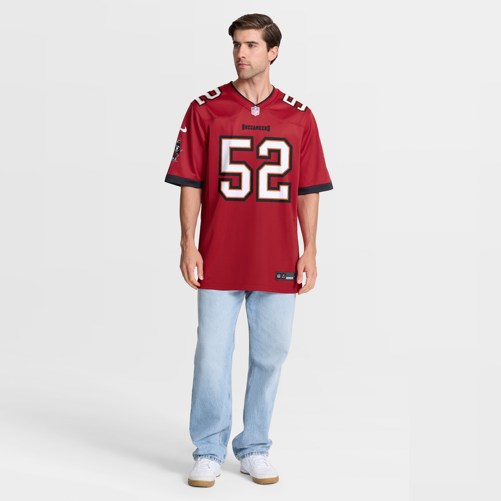 Christian Rozeboom Tampa Bay Buccaneers Game Jersey - Red