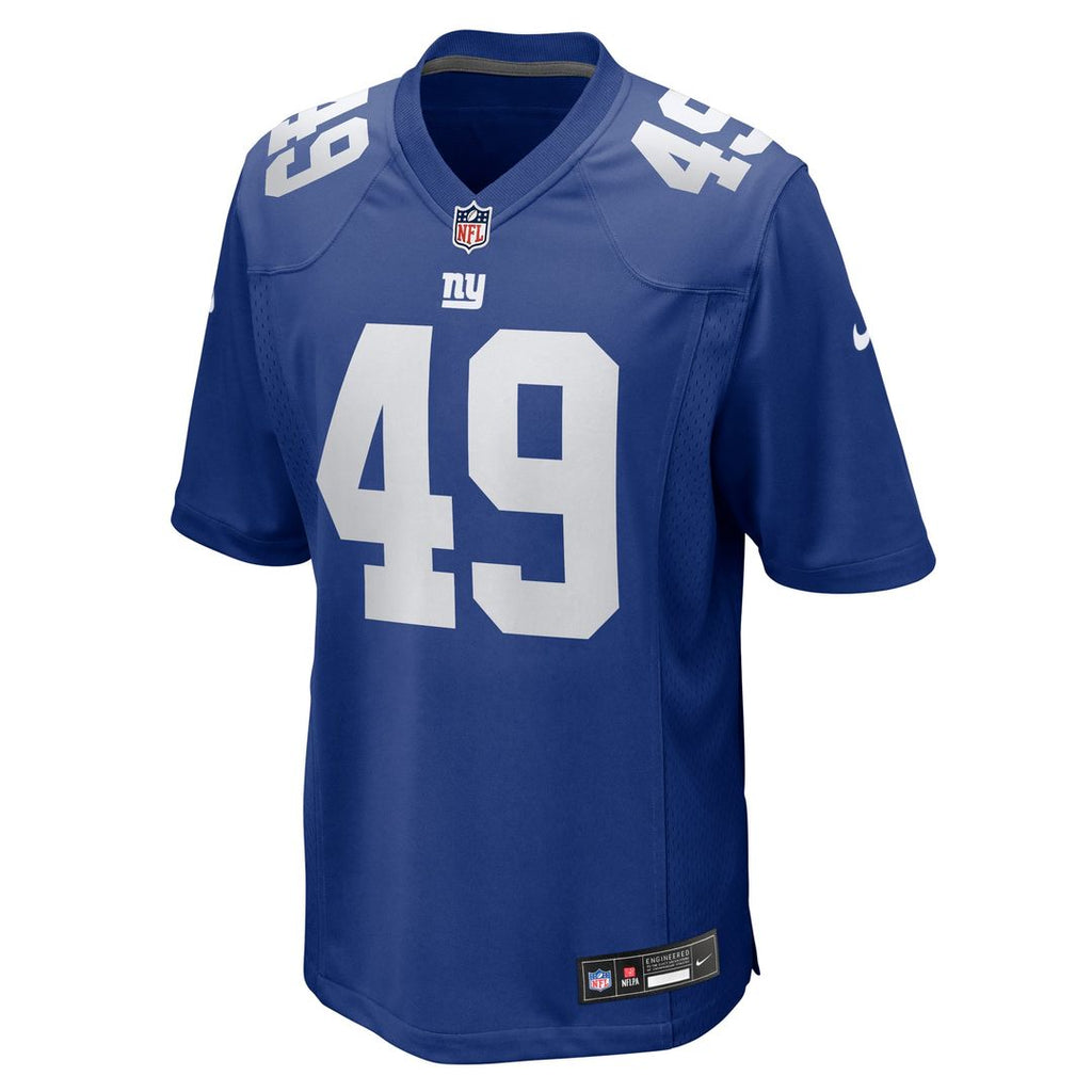 Chris Board New York Giants Game Jersey - Royal Blue