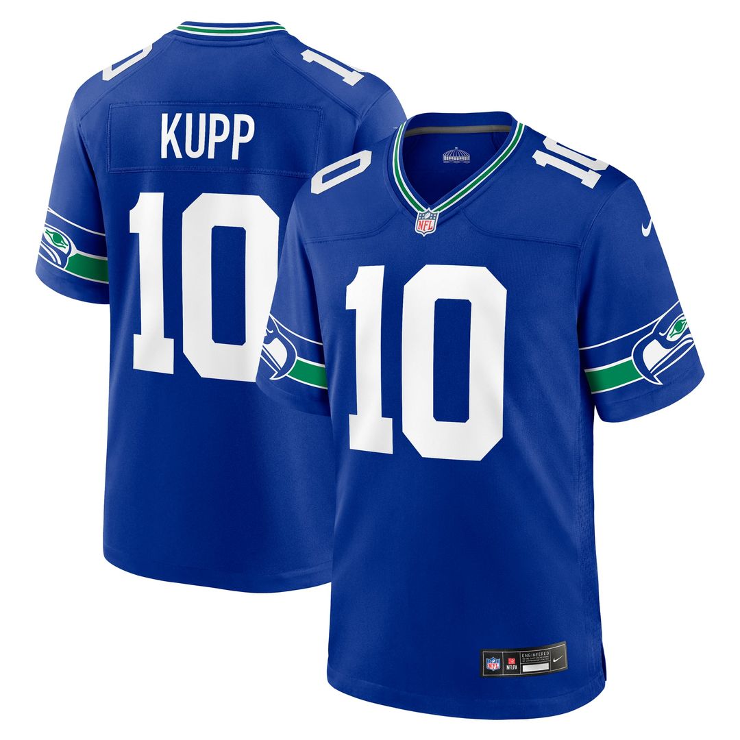 Cooper Kupp Seattle Seahawks Game Jersey - College Navy