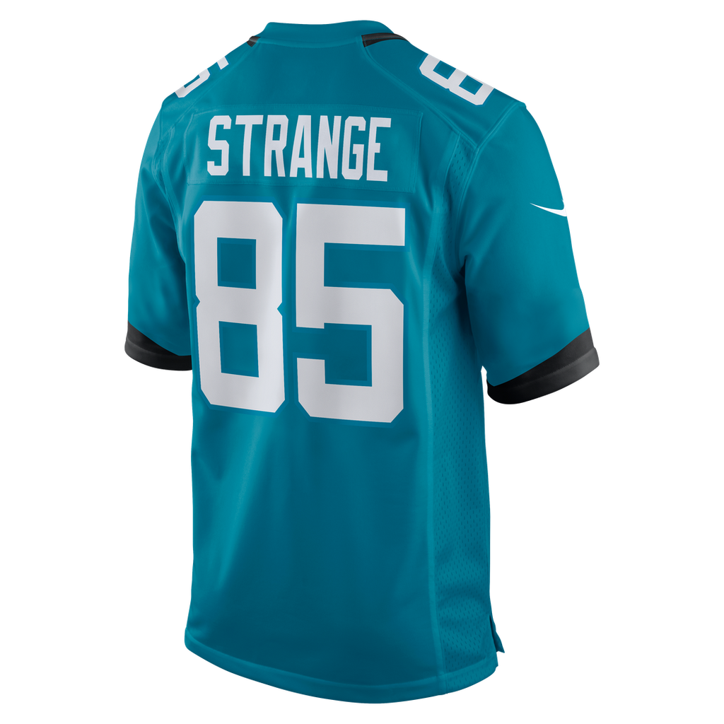 Brenton Strange Jacksonville Jaguars Game Jersey - Teal