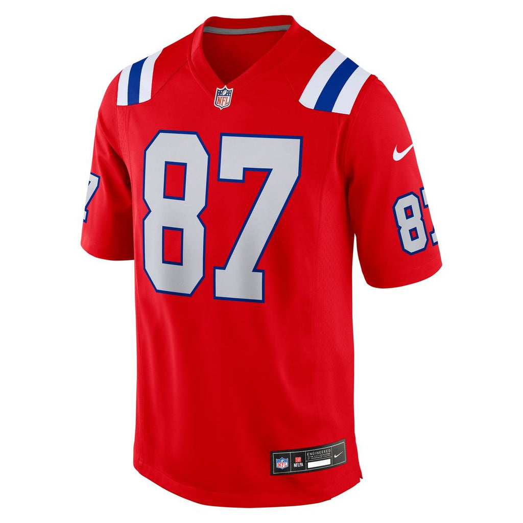 Rob Gronkowski New England Patriots Alternate Game Jersey - Red