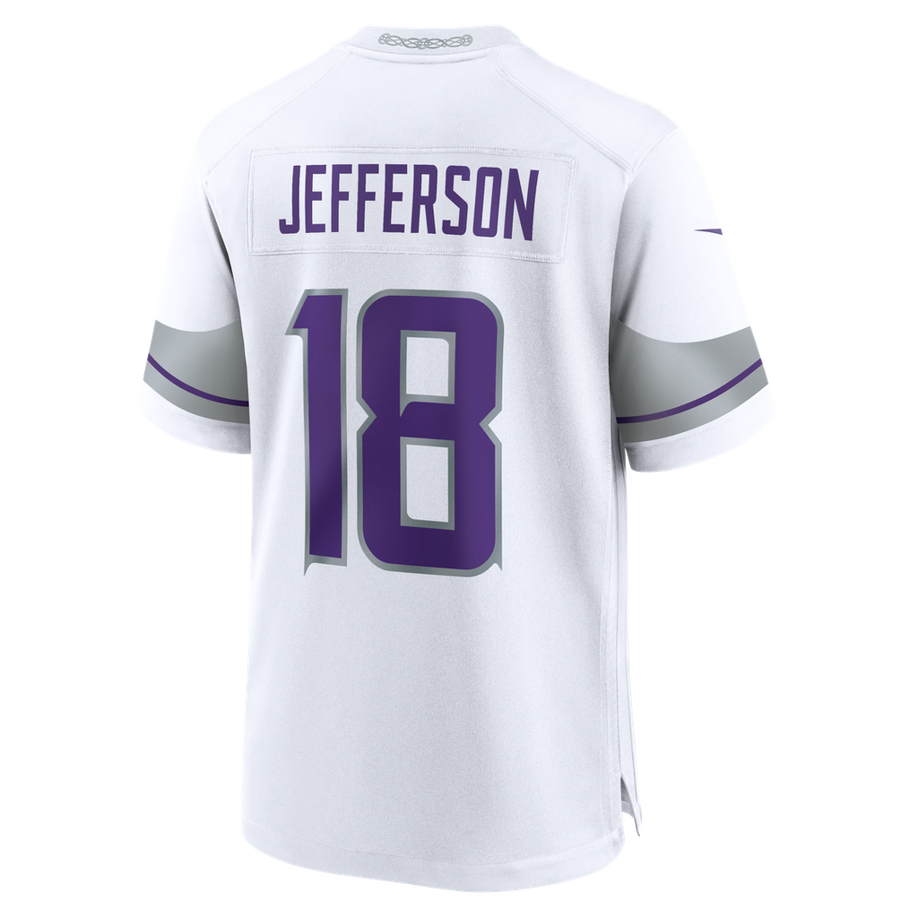 Justin Jefferson Minnesota Vikings Classic Game Jersey - Purple
