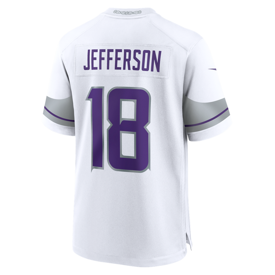 Justin Jefferson Minnesota Vikings Classic Game Jersey - Purple