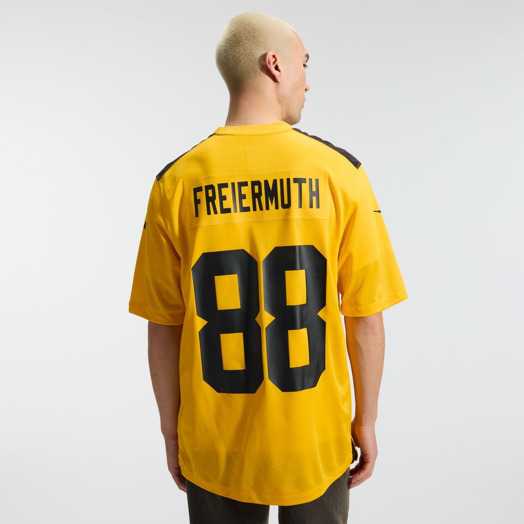 Pat Freiermuth Pittsburgh Steelers Game Jersey - Black
