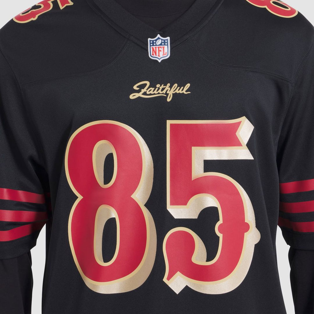 George Kittle San Francisco 49ers Rivalries Collection Game Jersey - Black