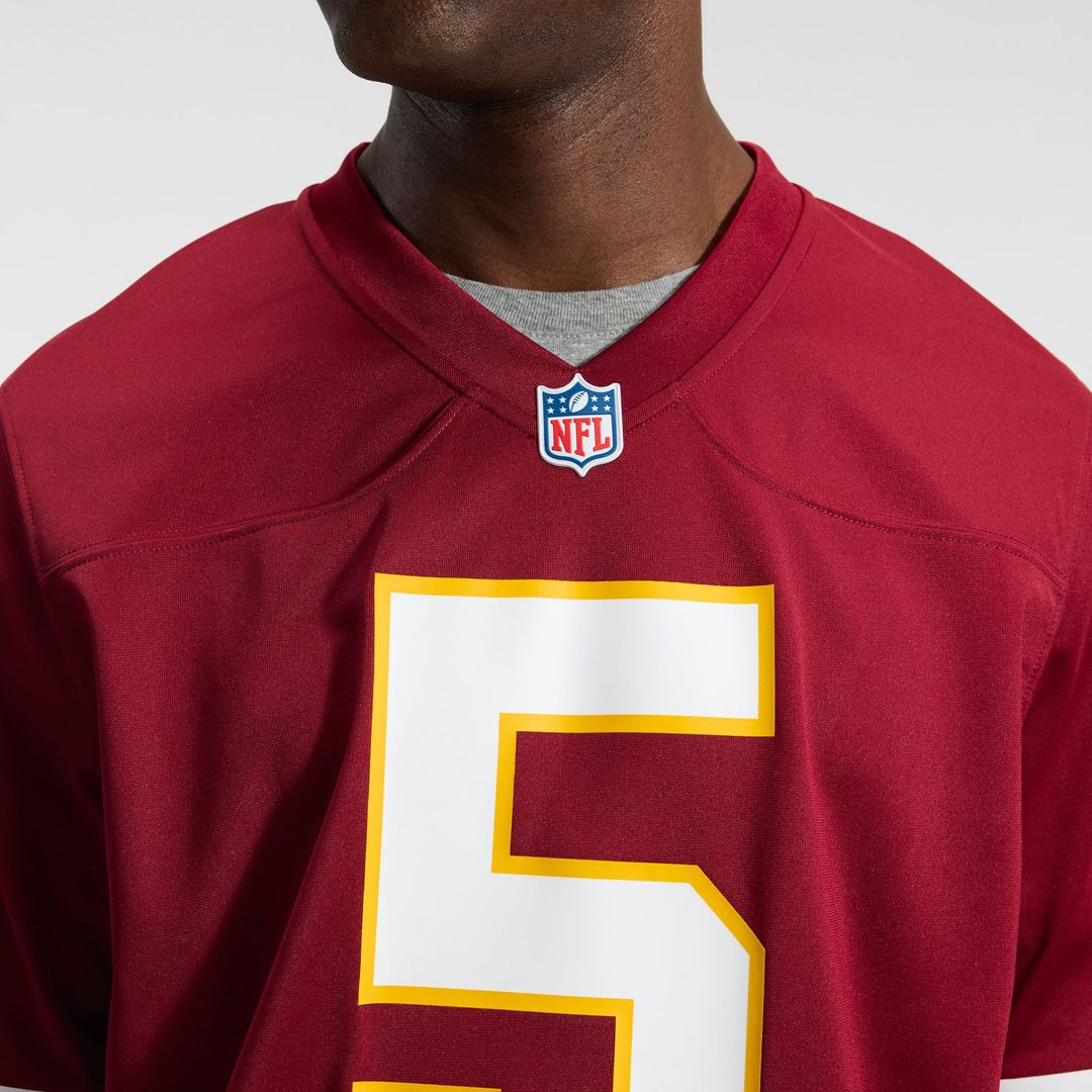 Jayden Daniels Washington Commanders Game Super Bowl Era Jersey - White