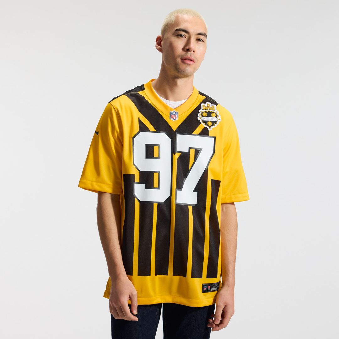 Cameron Heyward Pittsburgh Steelers Alternate 1933 Throwback Game Jersey - Gold